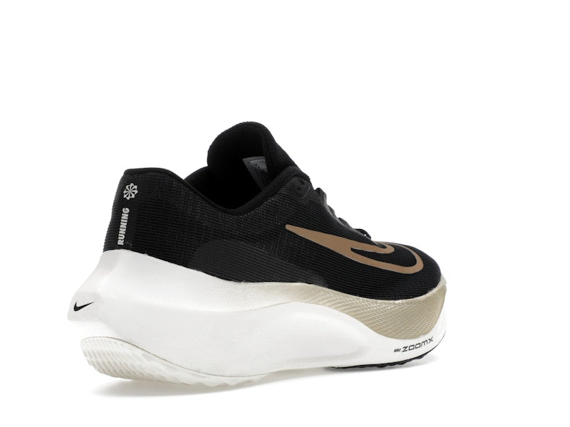 Nike Zoom Fly 5 Black Metallic Gold Grain