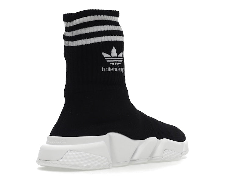 Balenciaga x adidas Speed Trainer Black White
