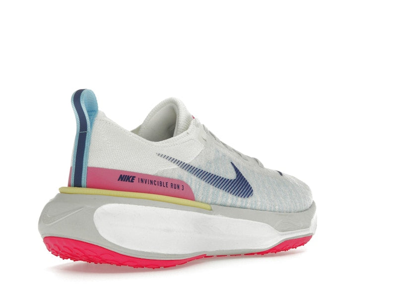 Nike ZoomX Invincible Run 3 White Deep Royal Fierce Pink