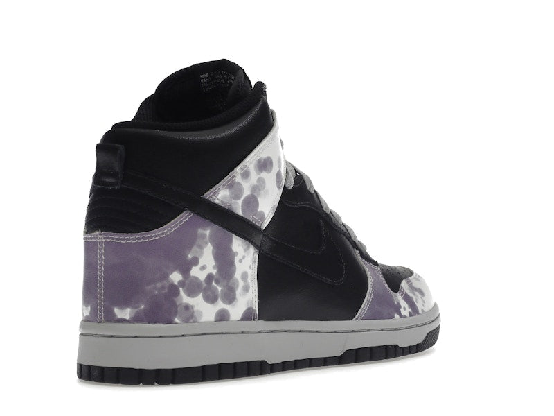 Nike Dunk High Splatter Black White Purple (Women's)