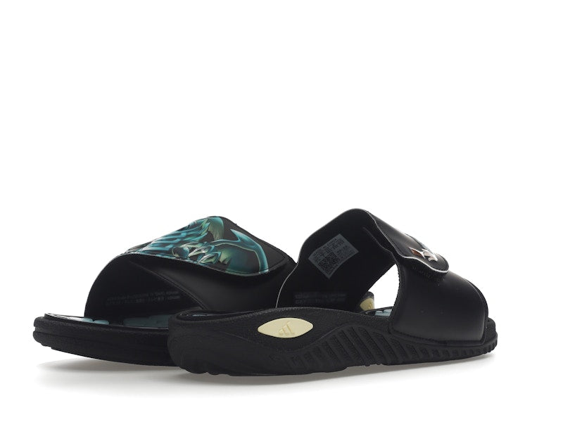adidas Reptossage Hook-And-Loop Slides Yu-Gi-Oh! Blue Eyes White Dragon
