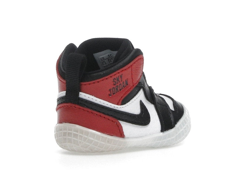 Jordan 1 Crib Bootie Black Toe Reimagined (I)