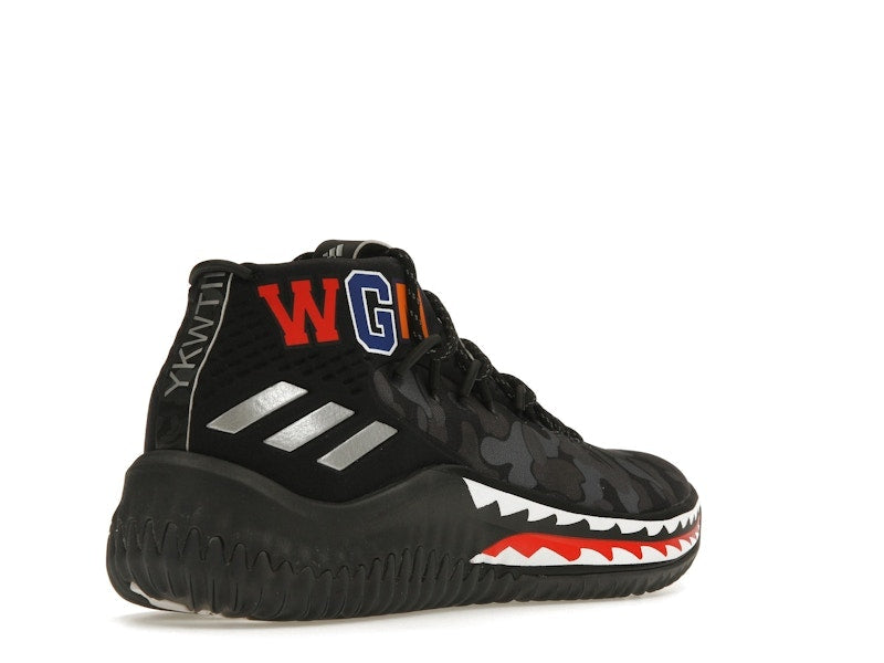 adidas Dame 4 A Bathing Ape Black
