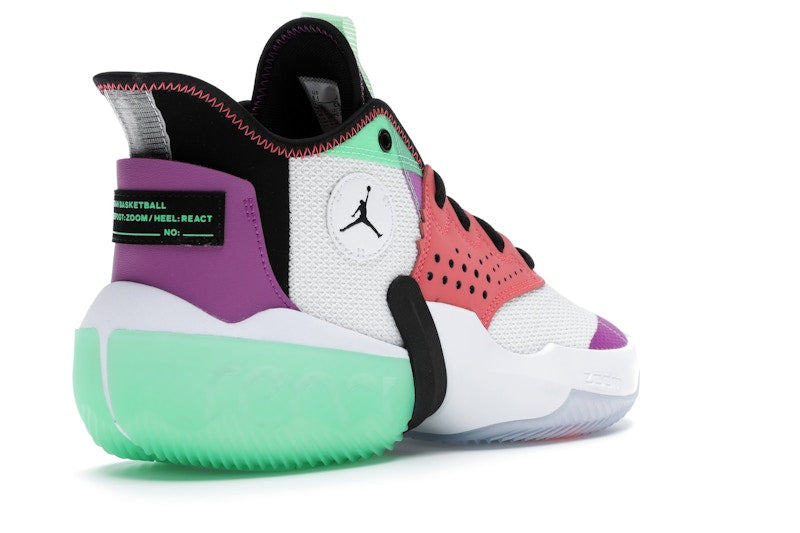 Jordan React Elevation White Multi-Color