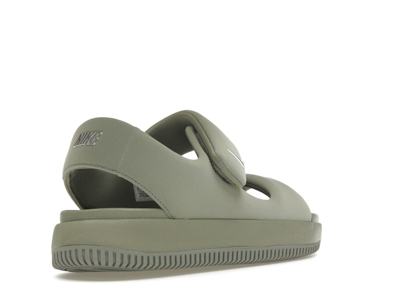 Nike Calm Sandal Light Army Metallic Silver (Women's)