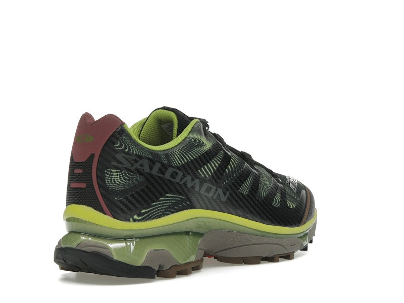 Salomon XT-4 OG Rave at Dawn Black Dark Citron