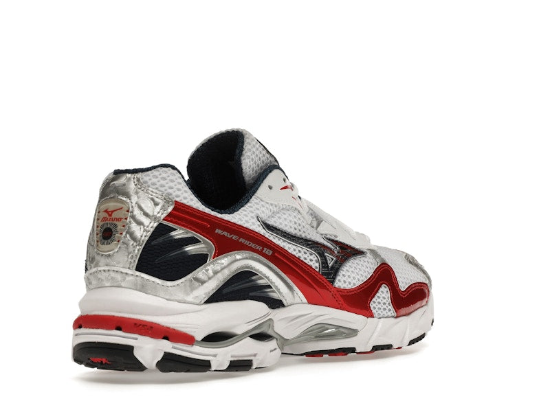 Mizuno Wave Rider 10 OG White Blue Red (2020)