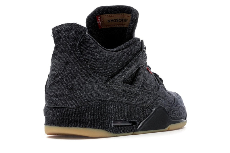 Jordan 4 Retro Levi's Black (Levi's Tag)