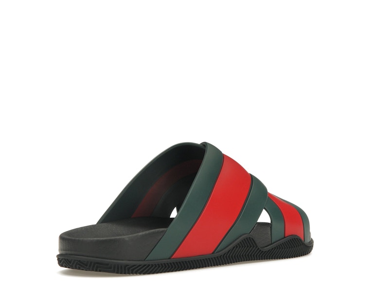 Gucci Web Slide Black Rubber