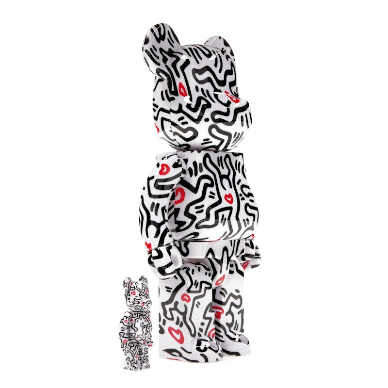 Bearbrick Keith Haring #8 100% & 400% Set