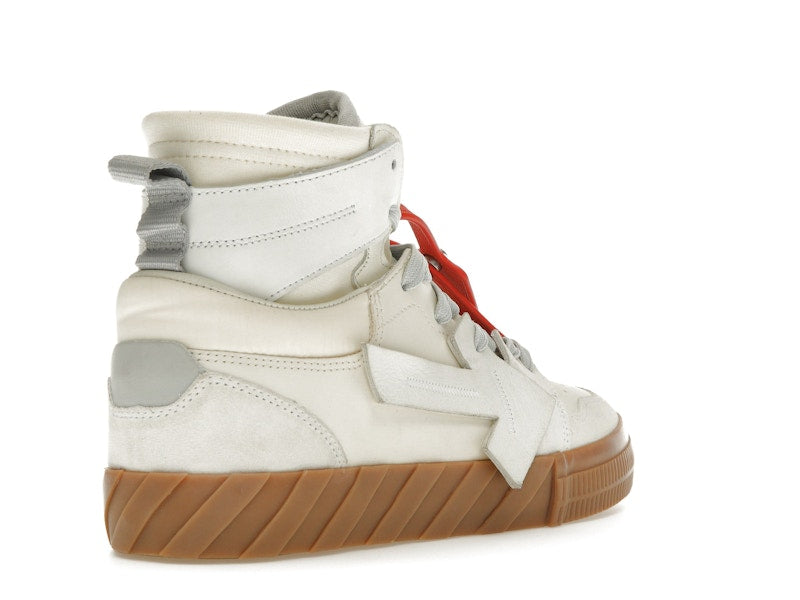 OFF-WHITE Floating Arrow High Top Vulc White Cream