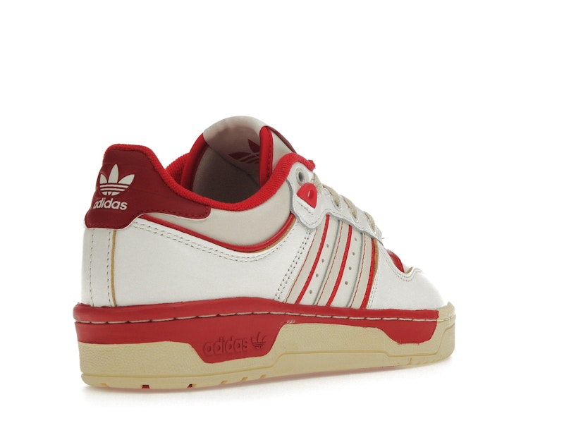 adidas Rivalry Low 86 Core White Off White Team Power Red