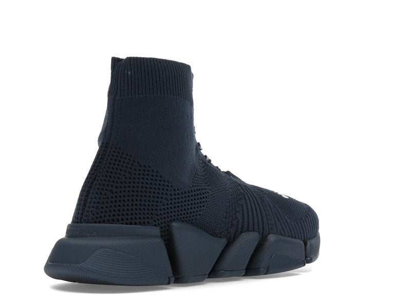Balenciaga Speed 2.0 Lace Up Recycled Dark Blue