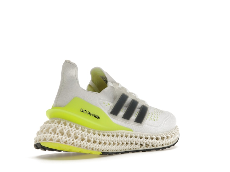 adidas Ultra 4DFWD White Solar Yellow