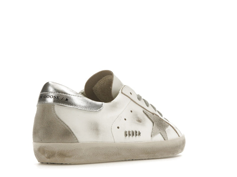 Golden Goose Super-Star White Silver (Women's)