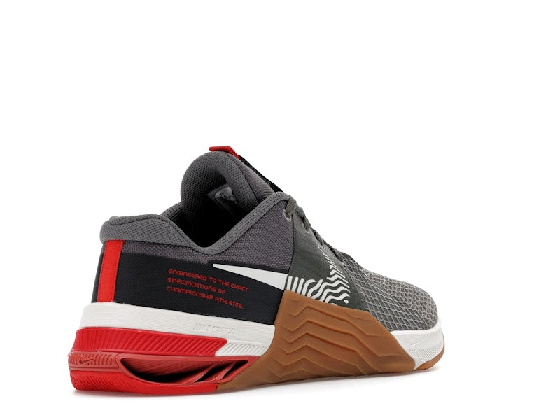 Nike Metcon 8 Flat Pewter Flat Pewter Light Crimson Gum