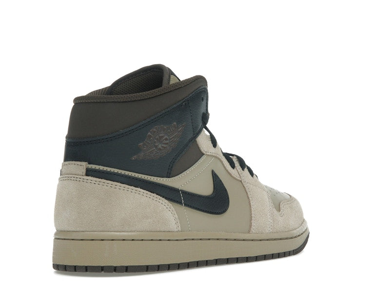 Jordan 1 Mid Khaki Baroque Brown