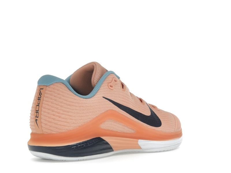 Nike Court Vapor 12 Clay Apricot Agate White Denim Turquoise Obsidian