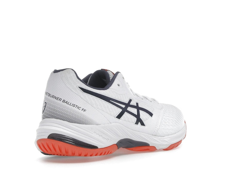 ASICS Netburner Ballistic FF 3 White Indigo Fog
