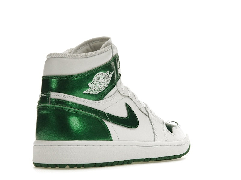Jordan 1 Retro High Golf Metallic Green