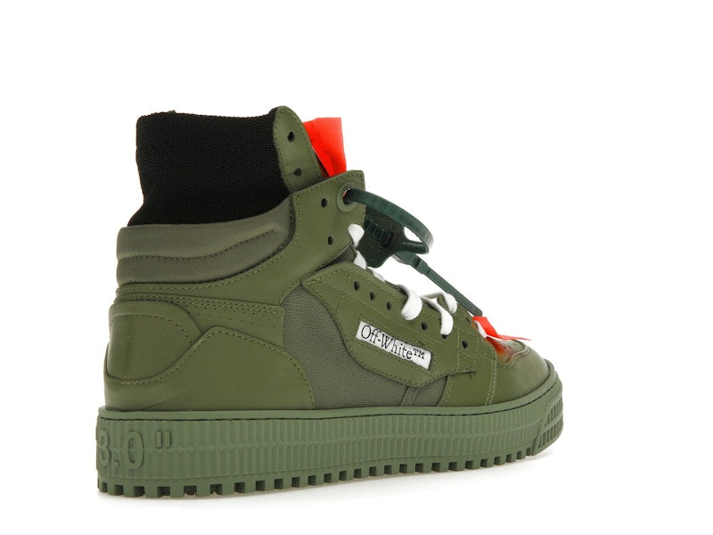 OFF-WHITE Off Court 3.0 Military Green Fuschia