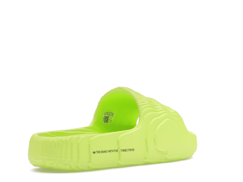 adidas Adilette 22 Slides Solar Yellow