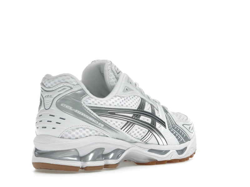 ASICS Gel-Kayano 14 A.P.C. White Pure Silver