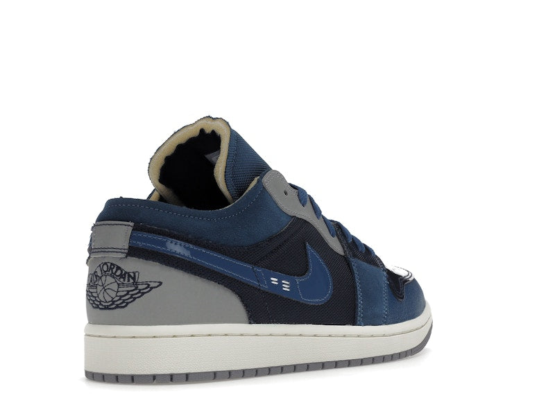 Jordan 1 Low SE Craft Obsidian French Blue Ashen Slate White