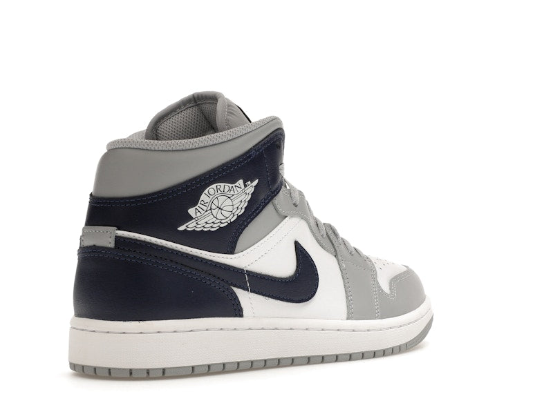 Jordan 1 Mid Wolf Grey Midnight Navy