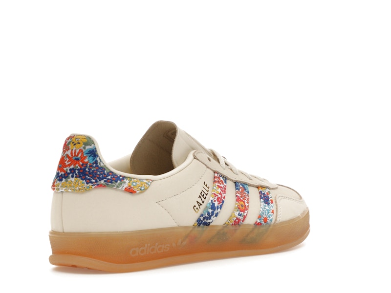 adidas Gazelle Indoor Liberty London Floral Embroidery Stripes (Women's)