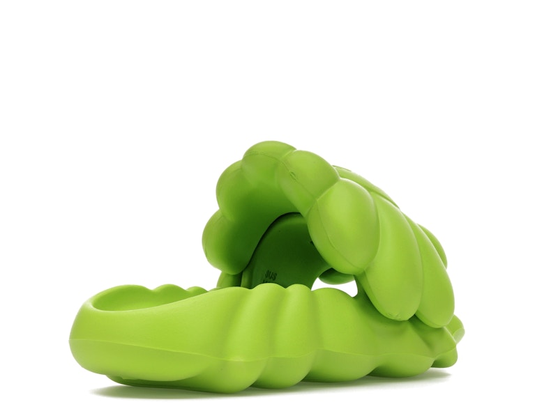 Takashi Murakami Ohana Full-Bloom Slide Lime Zest