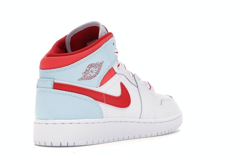 Jordan 1 Mid White Topaz Mist (GS)