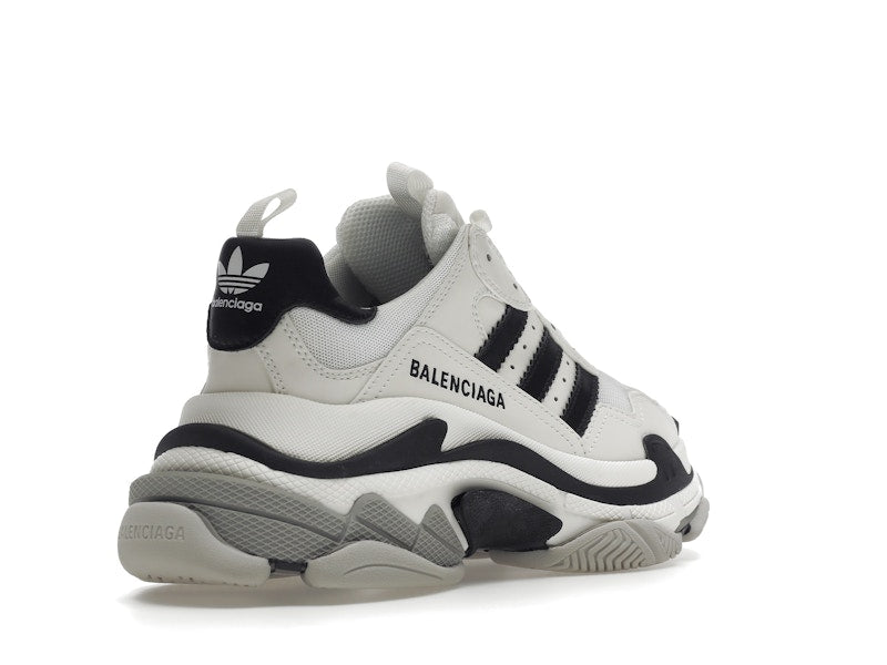 Balenciaga x adidas Triple S White Black (Women's)