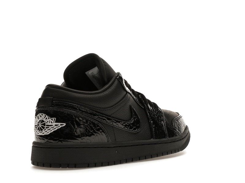 Jordan 1 Low SE Patent Elephant Black (Women's)