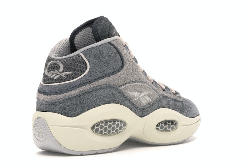 Reebok Question Mid Grey Suede