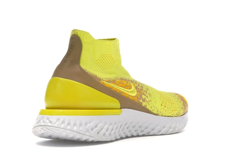 Nike Rise React Flyknit Sonic Yellow