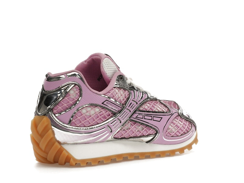 Bottega Veneta Orbit Gloss Silver (Women's)