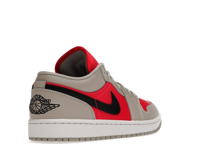 Jordan 1 Retro Low Light Iron Ore Siren Red (Women's)