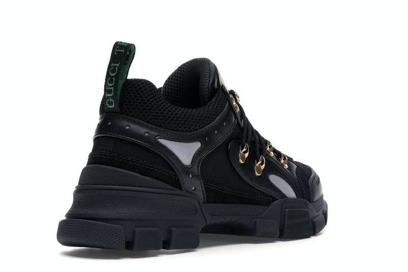 Gucci Flashtrek SEGA Black Leather