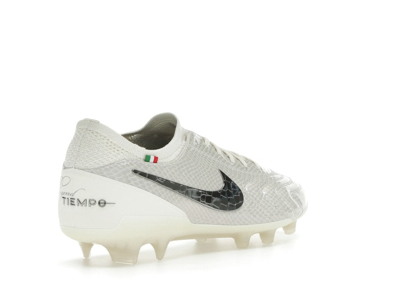 Nike Tiempo Legend 10 Elite Luxe FG Montebelluna Leather White Snakeskin