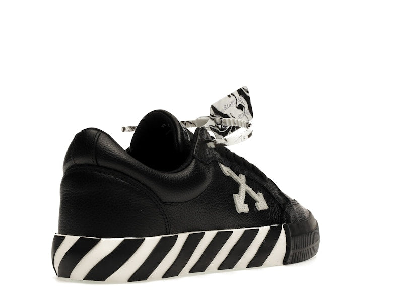 OFF-WHITE Vulc Low Leather Black White FW21