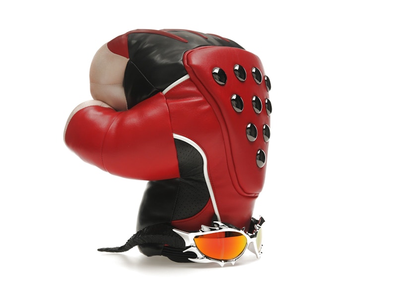 Gentle Monster x Tekken 8 Inferno CS1 Sunglasses Silver Red