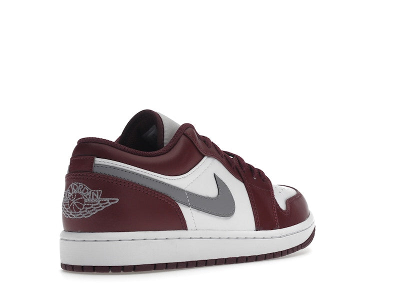 Jordan 1 Low White Bordeaux