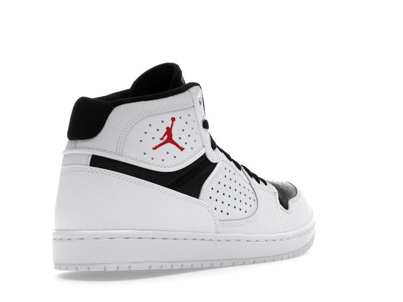 Jordan Access White Black University Red
