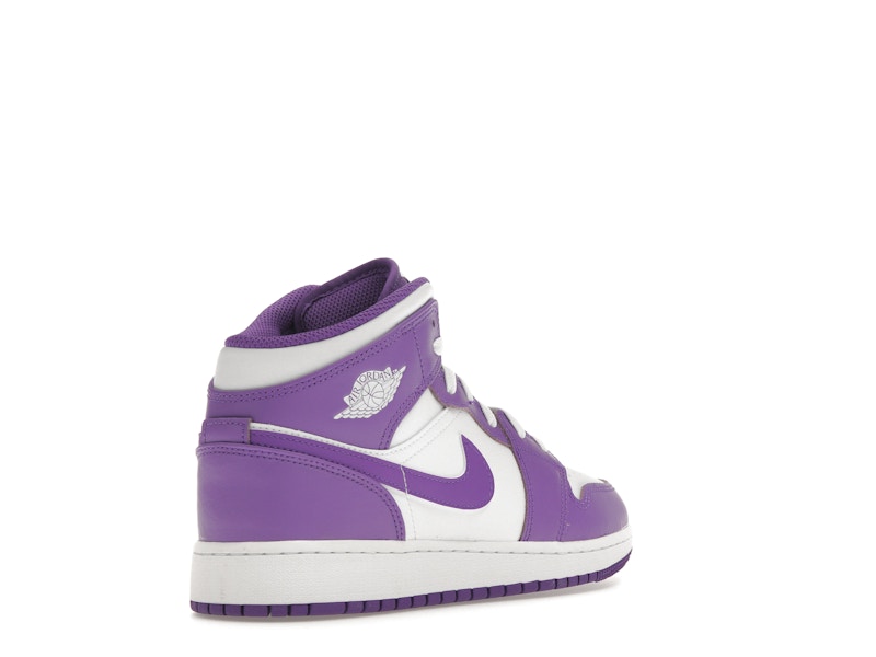 Jordan 1 Mid Purple Venom (GS)