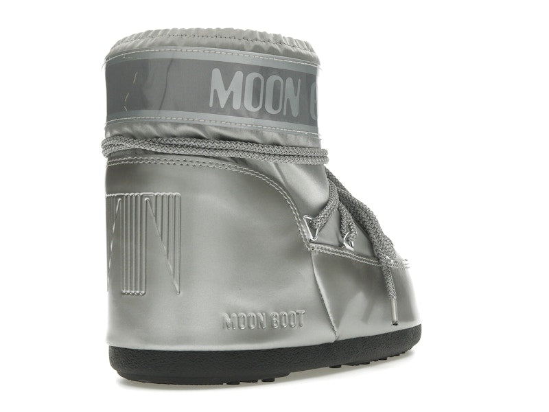 Moon Boot Icon Low Boot Glance Silver