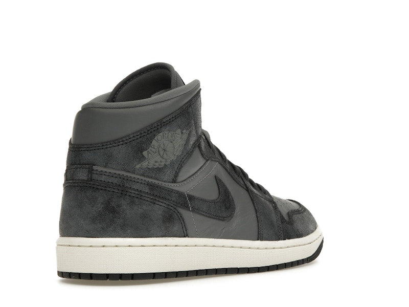 Jordan 1 Mid Distressed Smoke Grey (Women's)