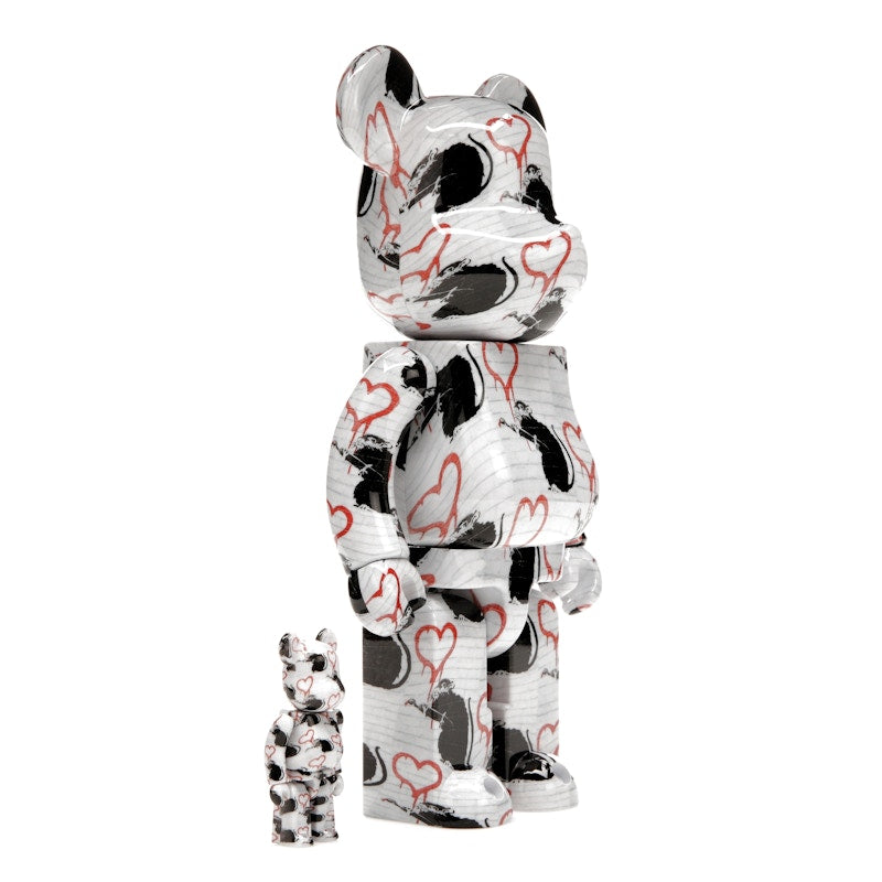 Bearbrick Love Rat 100% & 400% Set