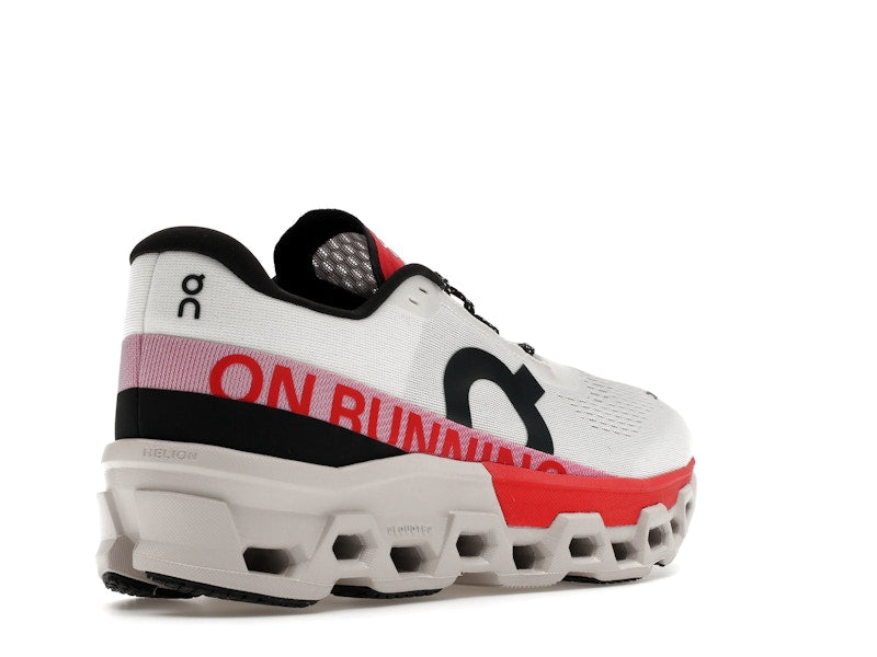 On Running Cloudmonster 2 Ivory Silver Red