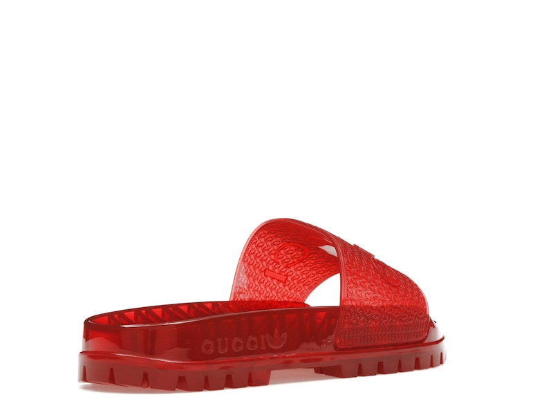 adidas x Gucci Adilette Slide Red
